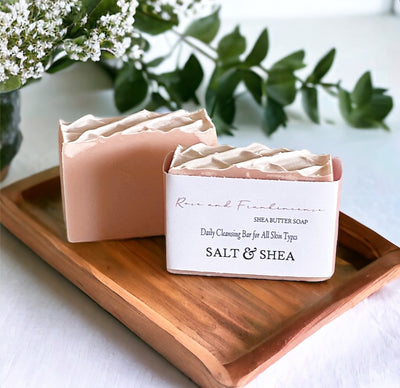 Rose Clay and Frankincense Shea Butter Soap
