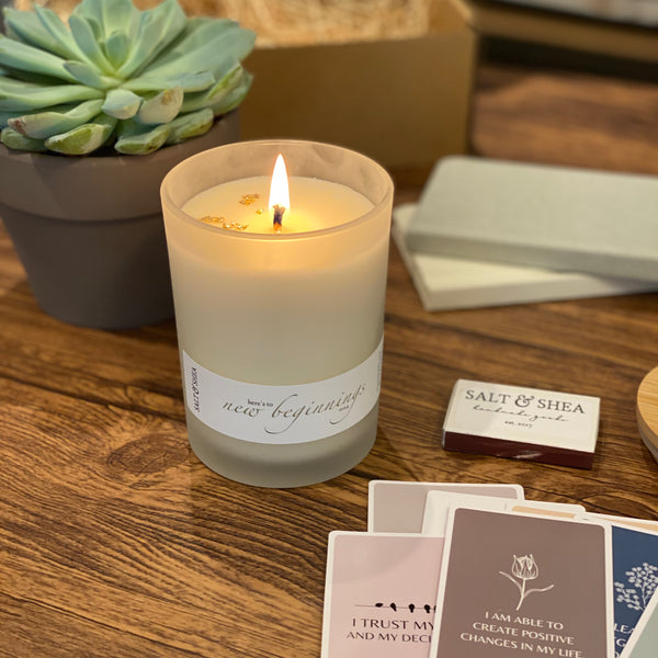 Candles + Home Goods Salt & Shea