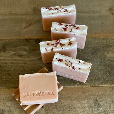 Rose Clay and Frankincense Shea Butter Soap
