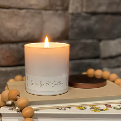 Sea Salt Cactus Soy Wax Candle