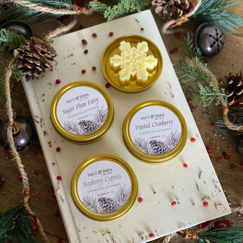 Holiday Collection Shea Butter Lotion Bars