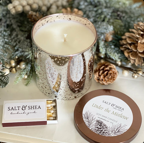 Under the Mistletoe Soy Wax Candle