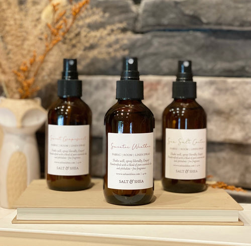 Hand Poured Fabric + Room + Linen Sprays