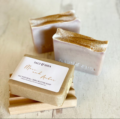 Moss and Amber Shea Butter Soap