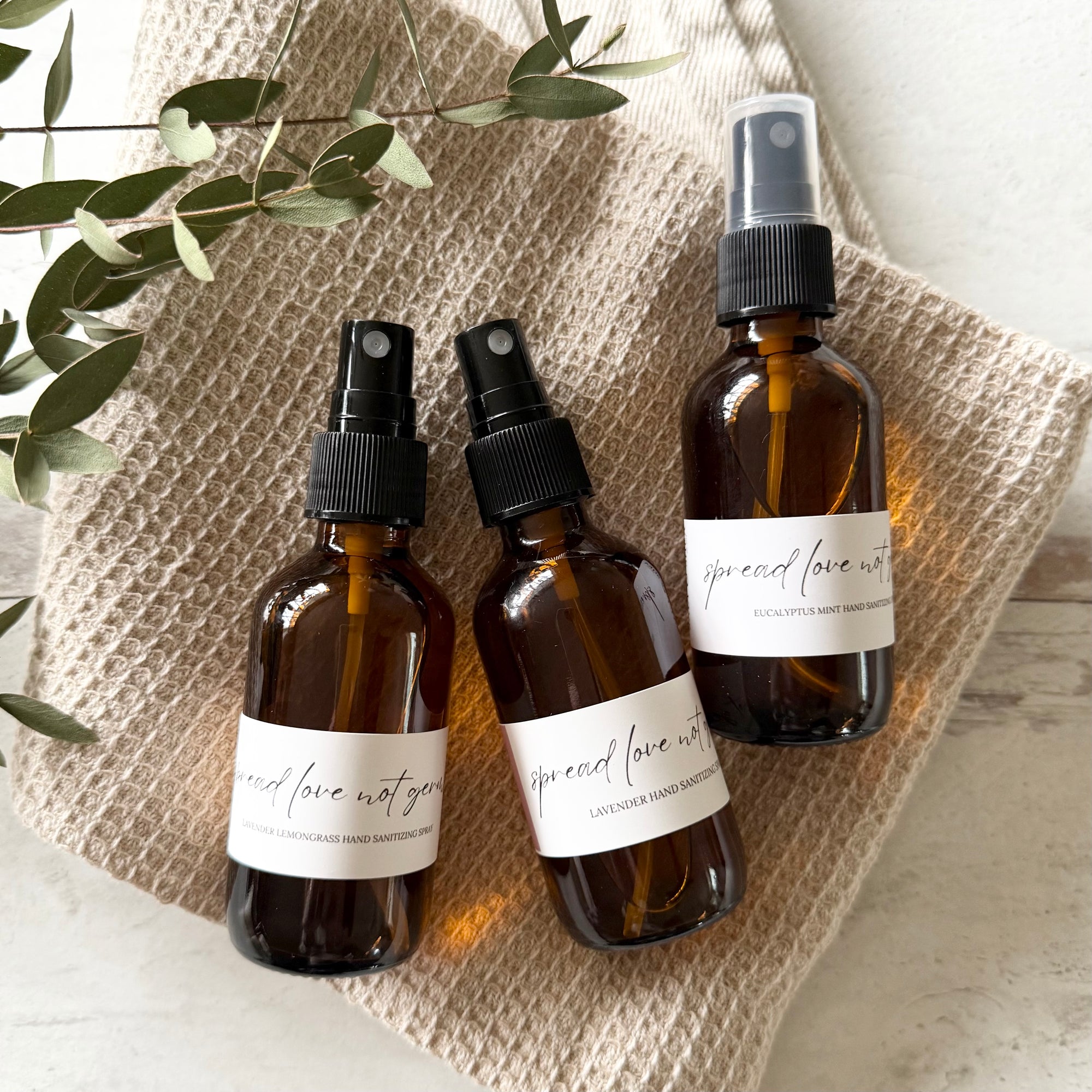 Spread Love, Not Germs Hand Sanitizing Spray