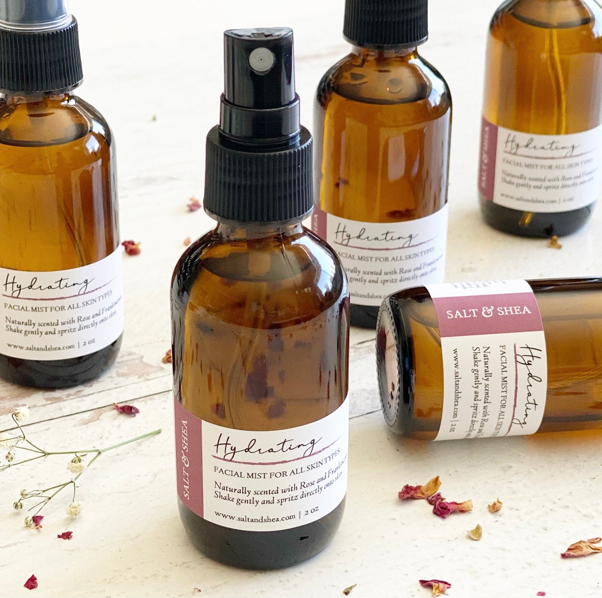 Rose and Frankincense Hydrating Facial Mist