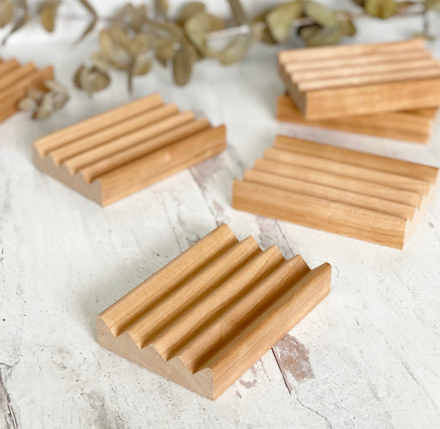 Cherry Wood Soap Deck